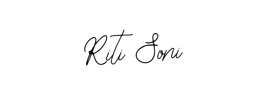 Make a beautiful signature design for name Riti Soni. Use this online signature maker to create a handwritten signature for free. Riti Soni signature style 12 images and pictures png