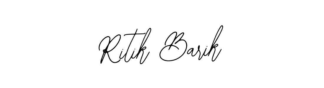 It looks lik you need a new signature style for name Ritik Barik. Design unique handwritten (Bearetta-2O07w) signature with our free signature maker in just a few clicks. Ritik Barik signature style 12 images and pictures png