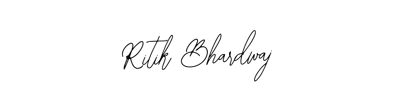 Make a beautiful signature design for name Ritik Bhardwaj. Use this online signature maker to create a handwritten signature for free. Ritik Bhardwaj signature style 12 images and pictures png