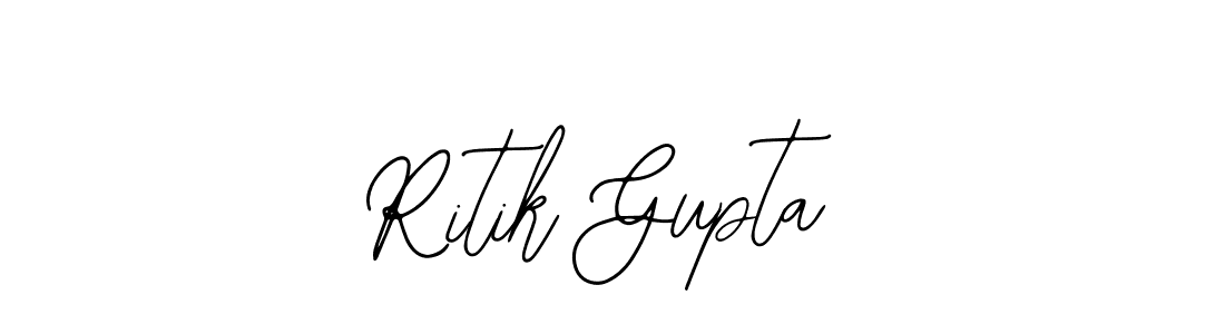 Similarly Bearetta-2O07w is the best handwritten signature design. Signature creator online .You can use it as an online autograph creator for name Ritik Gupta. Ritik Gupta signature style 12 images and pictures png