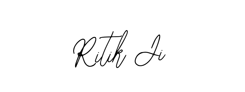 Also You can easily find your signature by using the search form. We will create Ritik Ji name handwritten signature images for you free of cost using Bearetta-2O07w sign style. Ritik Ji signature style 12 images and pictures png