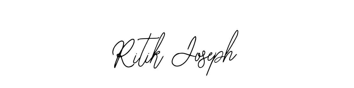 How to make Ritik Joseph signature? Bearetta-2O07w is a professional autograph style. Create handwritten signature for Ritik Joseph name. Ritik Joseph signature style 12 images and pictures png