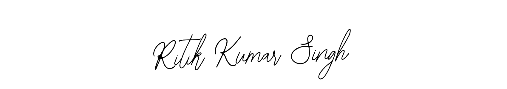 Ritik Kumar Singh stylish signature style. Best Handwritten Sign (Bearetta-2O07w) for my name. Handwritten Signature Collection Ideas for my name Ritik Kumar Singh. Ritik Kumar Singh signature style 12 images and pictures png