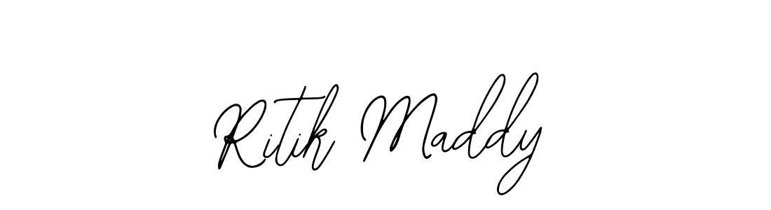 How to make Ritik Maddy signature? Bearetta-2O07w is a professional autograph style. Create handwritten signature for Ritik Maddy name. Ritik Maddy signature style 12 images and pictures png
