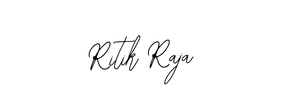 Make a beautiful signature design for name Ritik Raja. With this signature (Bearetta-2O07w) style, you can create a handwritten signature for free. Ritik Raja signature style 12 images and pictures png