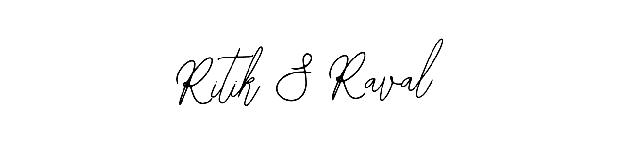 The best way (Bearetta-2O07w) to make a short signature is to pick only two or three words in your name. The name Ritik S Raval include a total of six letters. For converting this name. Ritik S Raval signature style 12 images and pictures png