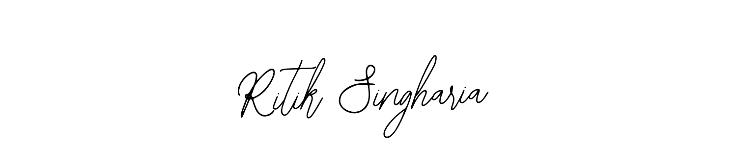 This is the best signature style for the Ritik Singharia name. Also you like these signature font (Bearetta-2O07w). Mix name signature. Ritik Singharia signature style 12 images and pictures png