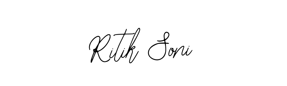 Make a beautiful signature design for name Ritik Soni. Use this online signature maker to create a handwritten signature for free. Ritik Soni signature style 12 images and pictures png
