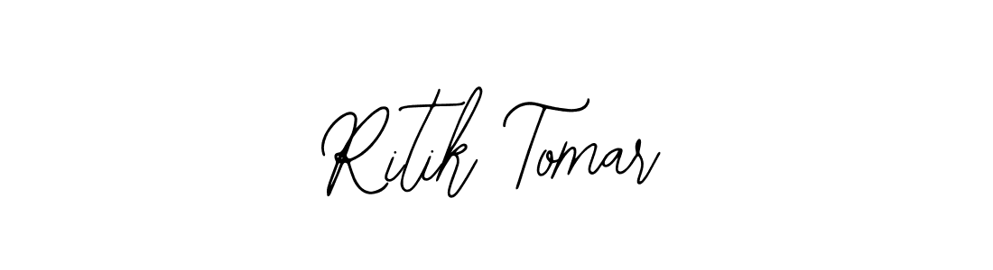 You should practise on your own different ways (Bearetta-2O07w) to write your name (Ritik Tomar) in signature. don't let someone else do it for you. Ritik Tomar signature style 12 images and pictures png