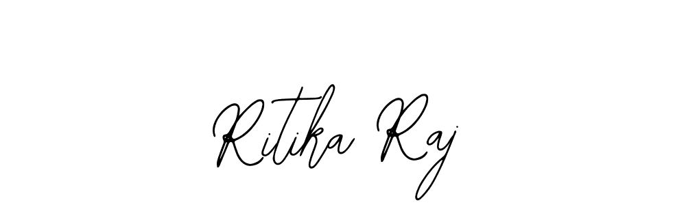 Use a signature maker to create a handwritten signature online. With this signature software, you can design (Bearetta-2O07w) your own signature for name Ritika Raj. Ritika Raj signature style 12 images and pictures png