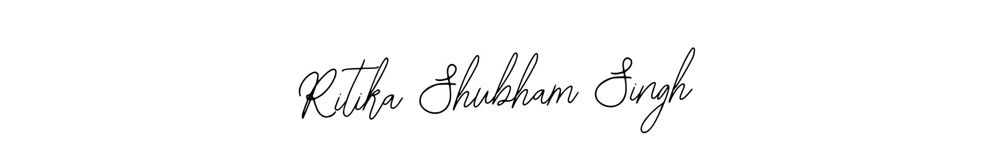 It looks lik you need a new signature style for name Ritika Shubham Singh. Design unique handwritten (Bearetta-2O07w) signature with our free signature maker in just a few clicks. Ritika Shubham Singh signature style 12 images and pictures png