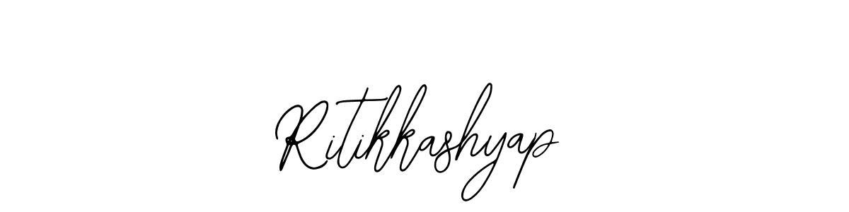 Use a signature maker to create a handwritten signature online. With this signature software, you can design (Bearetta-2O07w) your own signature for name Ritikkashyap. Ritikkashyap signature style 12 images and pictures png