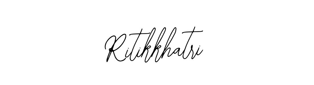 The best way (Bearetta-2O07w) to make a short signature is to pick only two or three words in your name. The name Ritikkhatri include a total of six letters. For converting this name. Ritikkhatri signature style 12 images and pictures png