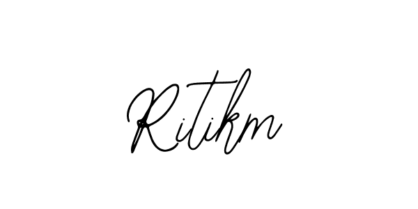 if you are searching for the best signature style for your name Ritikm. so please give up your signature search. here we have designed multiple signature styles  using Bearetta-2O07w. Ritikm signature style 12 images and pictures png