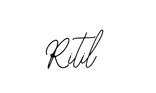 Also You can easily find your signature by using the search form. We will create Ritil name handwritten signature images for you free of cost using Bearetta-2O07w sign style. Ritil signature style 12 images and pictures png