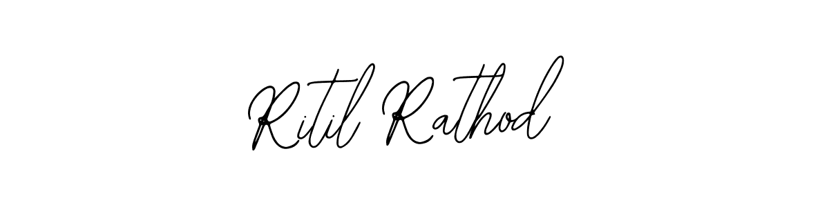 You can use this online signature creator to create a handwritten signature for the name Ritil Rathod. This is the best online autograph maker. Ritil Rathod signature style 12 images and pictures png