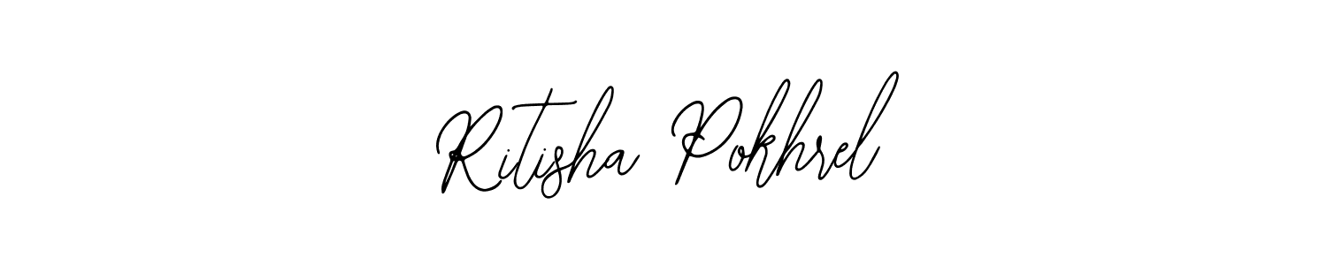 Ritisha Pokhrel stylish signature style. Best Handwritten Sign (Bearetta-2O07w) for my name. Handwritten Signature Collection Ideas for my name Ritisha Pokhrel. Ritisha Pokhrel signature style 12 images and pictures png