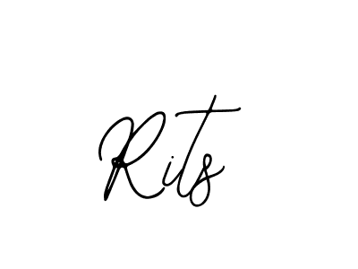 Create a beautiful signature design for name Rits. With this signature (Bearetta-2O07w) fonts, you can make a handwritten signature for free. Rits signature style 12 images and pictures png