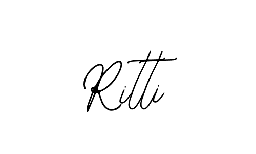 if you are searching for the best signature style for your name Ritti. so please give up your signature search. here we have designed multiple signature styles  using Bearetta-2O07w. Ritti signature style 12 images and pictures png