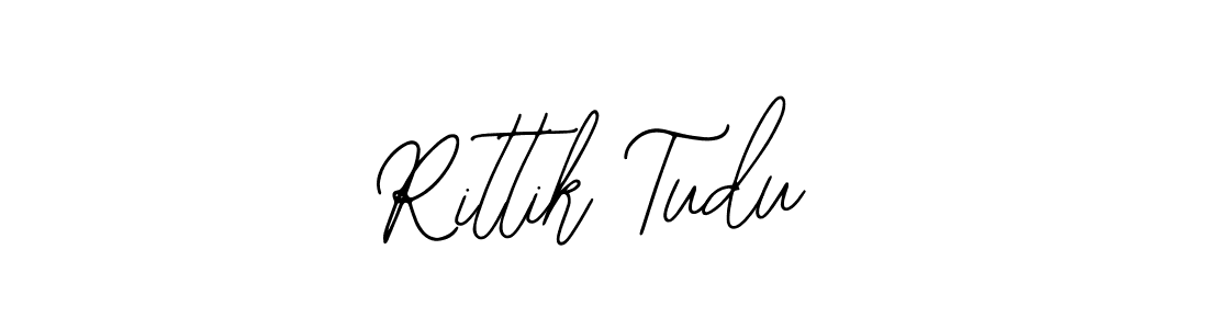 Create a beautiful signature design for name Rittik Tudu. With this signature (Bearetta-2O07w) fonts, you can make a handwritten signature for free. Rittik Tudu signature style 12 images and pictures png