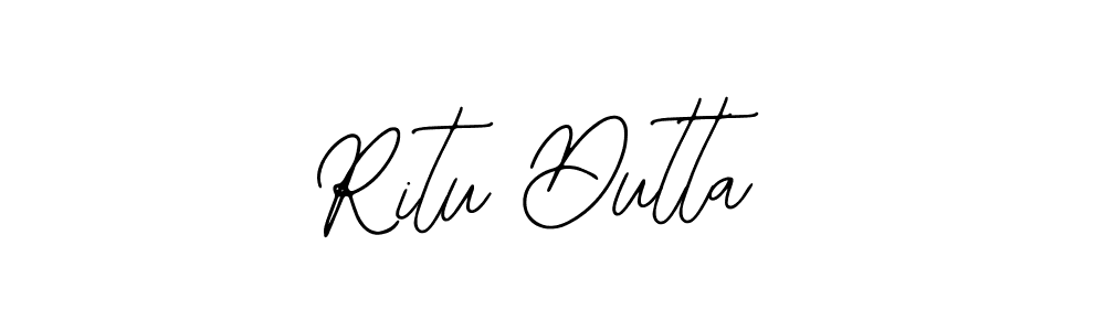 Also we have Ritu Dutta name is the best signature style. Create professional handwritten signature collection using Bearetta-2O07w autograph style. Ritu Dutta signature style 12 images and pictures png