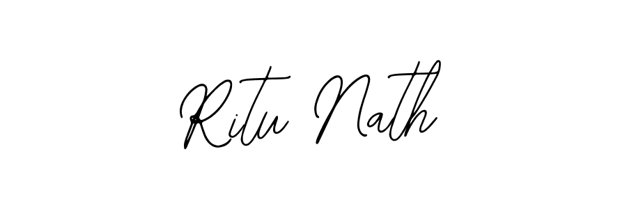 Similarly Bearetta-2O07w is the best handwritten signature design. Signature creator online .You can use it as an online autograph creator for name Ritu Nath. Ritu Nath signature style 12 images and pictures png