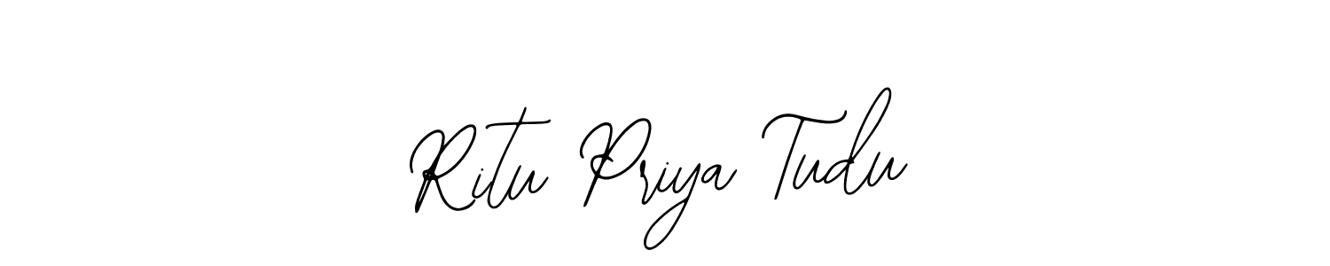 Design your own signature with our free online signature maker. With this signature software, you can create a handwritten (Bearetta-2O07w) signature for name Ritu Priya Tudu. Ritu Priya Tudu signature style 12 images and pictures png