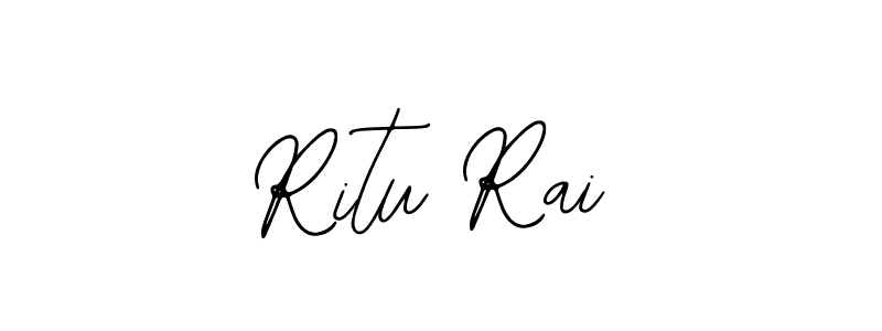 Create a beautiful signature design for name Ritu Rai. With this signature (Bearetta-2O07w) fonts, you can make a handwritten signature for free. Ritu Rai signature style 12 images and pictures png