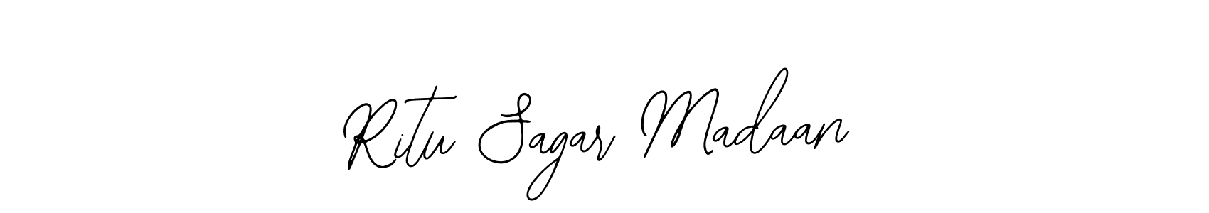 Similarly Bearetta-2O07w is the best handwritten signature design. Signature creator online .You can use it as an online autograph creator for name Ritu Sagar Madaan. Ritu Sagar Madaan signature style 12 images and pictures png