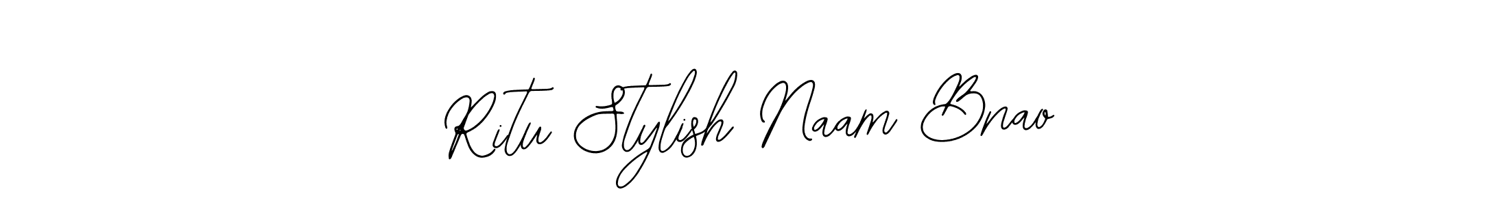 Use a signature maker to create a handwritten signature online. With this signature software, you can design (Bearetta-2O07w) your own signature for name Ritu Stylish Naam Bnao. Ritu Stylish Naam Bnao signature style 12 images and pictures png
