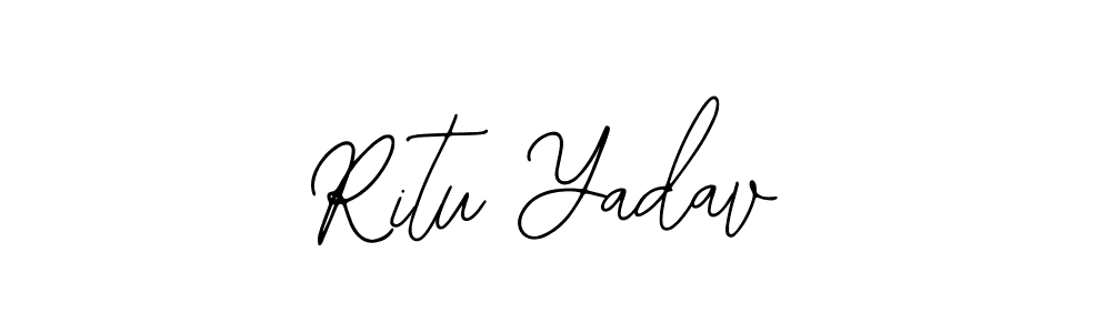 Also we have Ritu Yadav name is the best signature style. Create professional handwritten signature collection using Bearetta-2O07w autograph style. Ritu Yadav signature style 12 images and pictures png