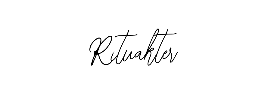Make a beautiful signature design for name Rituakter. Use this online signature maker to create a handwritten signature for free. Rituakter signature style 12 images and pictures png