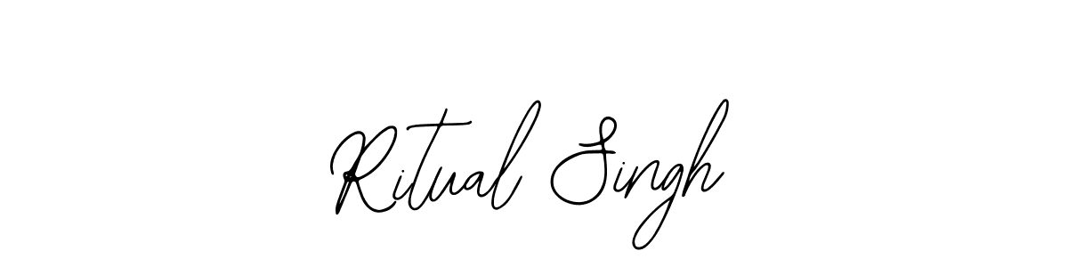 Create a beautiful signature design for name Ritual Singh. With this signature (Bearetta-2O07w) fonts, you can make a handwritten signature for free. Ritual Singh signature style 12 images and pictures png