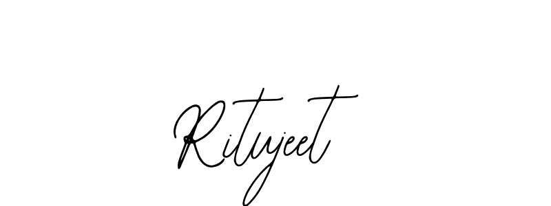 Ritujeet stylish signature style. Best Handwritten Sign (Bearetta-2O07w) for my name. Handwritten Signature Collection Ideas for my name Ritujeet. Ritujeet signature style 12 images and pictures png