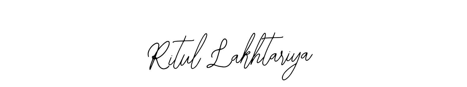 Make a short Ritul Lakhtariya signature style. Manage your documents anywhere anytime using Bearetta-2O07w. Create and add eSignatures, submit forms, share and send files easily. Ritul Lakhtariya signature style 12 images and pictures png