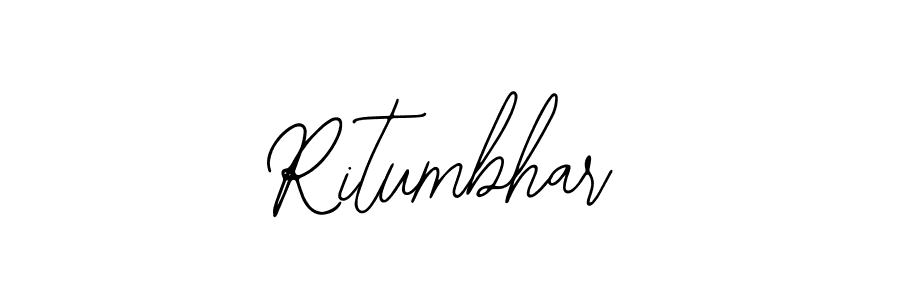 Design your own signature with our free online signature maker. With this signature software, you can create a handwritten (Bearetta-2O07w) signature for name Ritumbhar. Ritumbhar signature style 12 images and pictures png