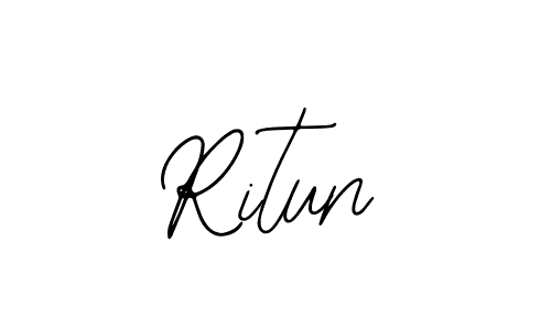 Also You can easily find your signature by using the search form. We will create Ritun name handwritten signature images for you free of cost using Bearetta-2O07w sign style. Ritun signature style 12 images and pictures png