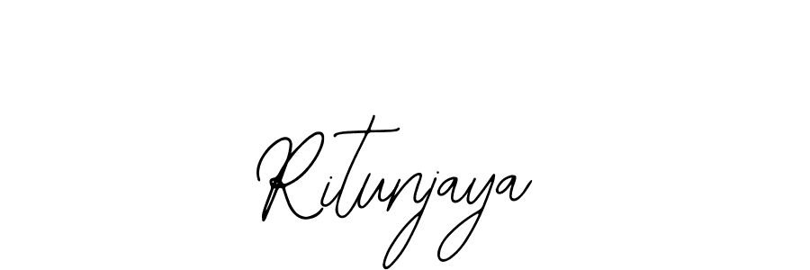 Design your own signature with our free online signature maker. With this signature software, you can create a handwritten (Bearetta-2O07w) signature for name Ritunjaya. Ritunjaya signature style 12 images and pictures png