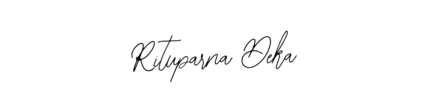 The best way (Bearetta-2O07w) to make a short signature is to pick only two or three words in your name. The name Rituparna Deka include a total of six letters. For converting this name. Rituparna Deka signature style 12 images and pictures png