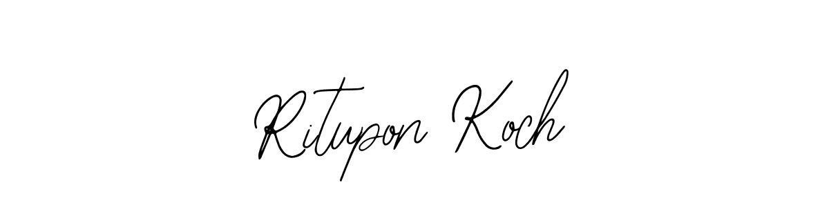 This is the best signature style for the Ritupon Koch name. Also you like these signature font (Bearetta-2O07w). Mix name signature. Ritupon Koch signature style 12 images and pictures png