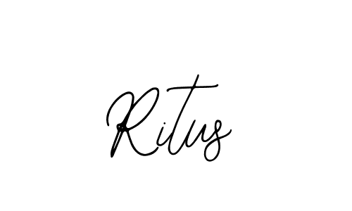 Also we have Ritus name is the best signature style. Create professional handwritten signature collection using Bearetta-2O07w autograph style. Ritus signature style 12 images and pictures png