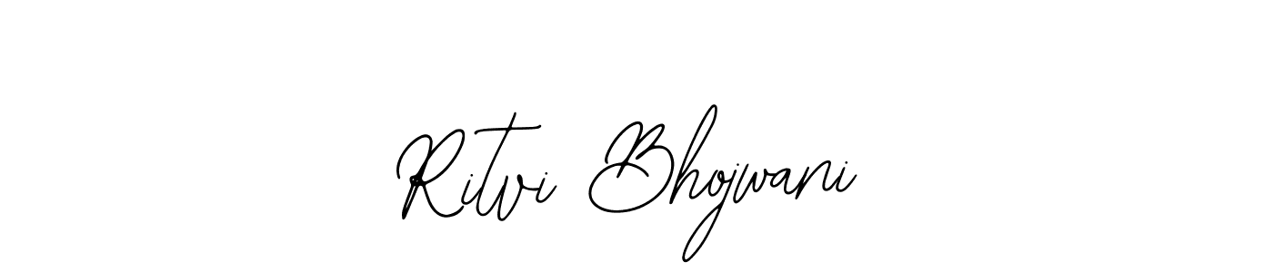 if you are searching for the best signature style for your name Ritvi Bhojwani. so please give up your signature search. here we have designed multiple signature styles  using Bearetta-2O07w. Ritvi Bhojwani signature style 12 images and pictures png