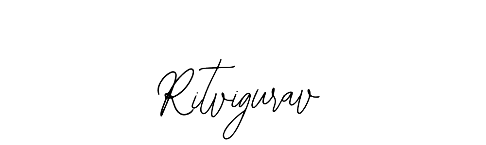 Ritvigurav stylish signature style. Best Handwritten Sign (Bearetta-2O07w) for my name. Handwritten Signature Collection Ideas for my name Ritvigurav. Ritvigurav signature style 12 images and pictures png