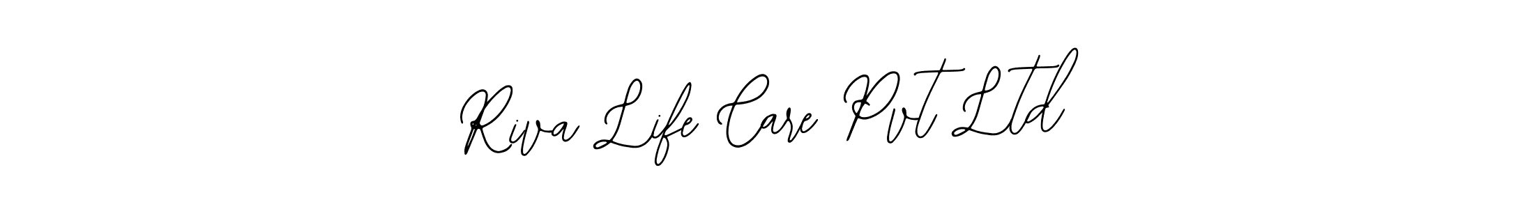 How to Draw Riva Life Care Pvt Ltd signature style? Bearetta-2O07w is a latest design signature styles for name Riva Life Care Pvt Ltd. Riva Life Care Pvt Ltd signature style 12 images and pictures png