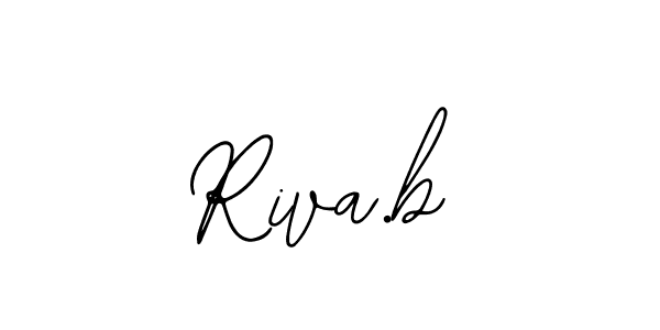 Similarly Bearetta-2O07w is the best handwritten signature design. Signature creator online .You can use it as an online autograph creator for name Riva.b. Riva.b signature style 12 images and pictures png