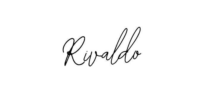 if you are searching for the best signature style for your name Rivaldo. so please give up your signature search. here we have designed multiple signature styles  using Bearetta-2O07w. Rivaldo signature style 12 images and pictures png