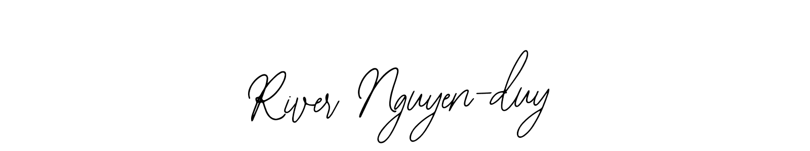 How to make River Nguyen-duy signature? Bearetta-2O07w is a professional autograph style. Create handwritten signature for River Nguyen-duy name. River Nguyen-duy signature style 12 images and pictures png