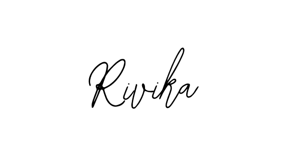 Rivika stylish signature style. Best Handwritten Sign (Bearetta-2O07w) for my name. Handwritten Signature Collection Ideas for my name Rivika. Rivika signature style 12 images and pictures png