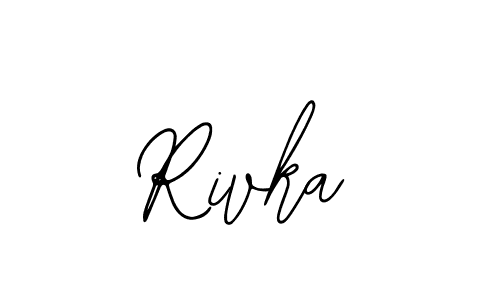 Also we have Rivka name is the best signature style. Create professional handwritten signature collection using Bearetta-2O07w autograph style. Rivka signature style 12 images and pictures png