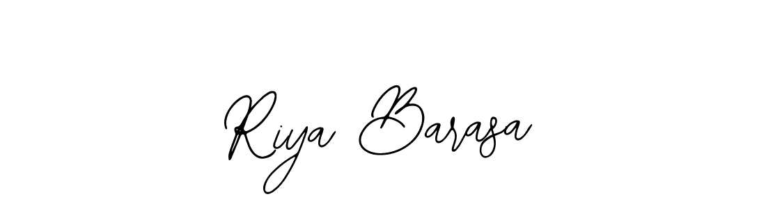 The best way (Bearetta-2O07w) to make a short signature is to pick only two or three words in your name. The name Riya Barasa include a total of six letters. For converting this name. Riya Barasa signature style 12 images and pictures png